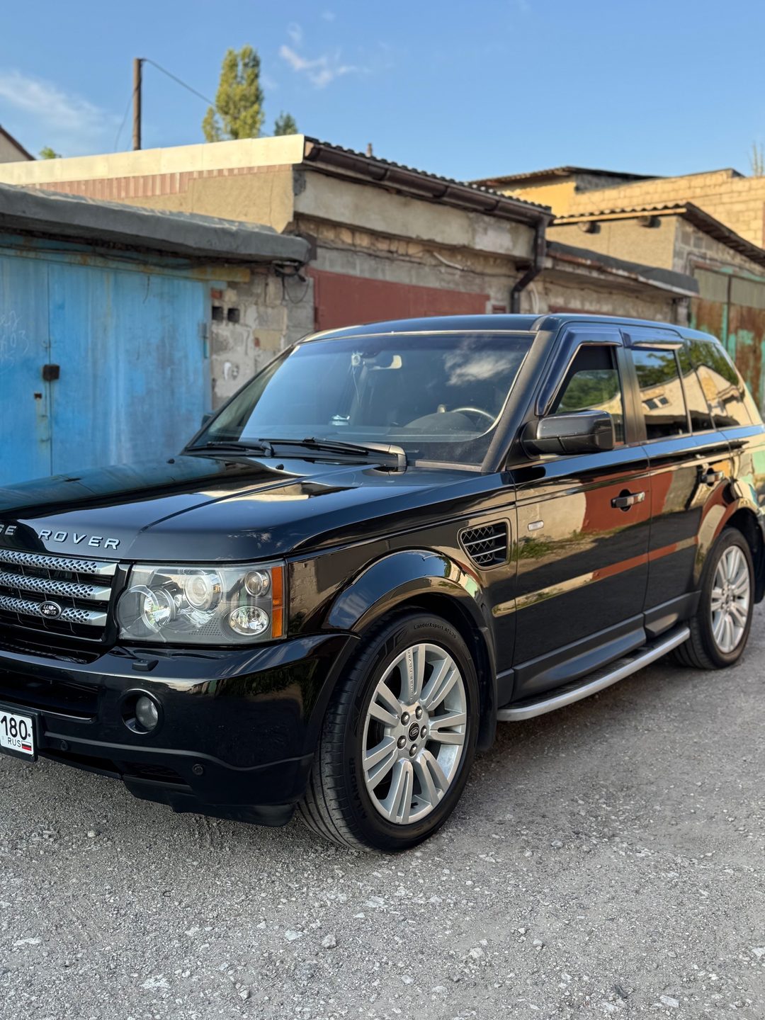 Range Rover Sport после керамического покрытия