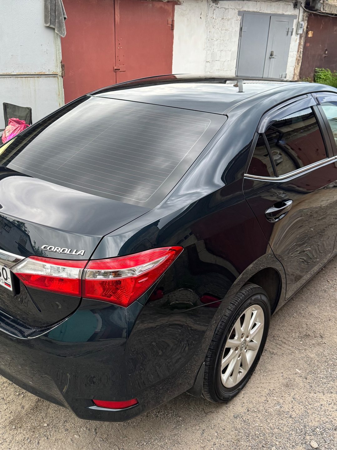 Toyota Camry после полировки