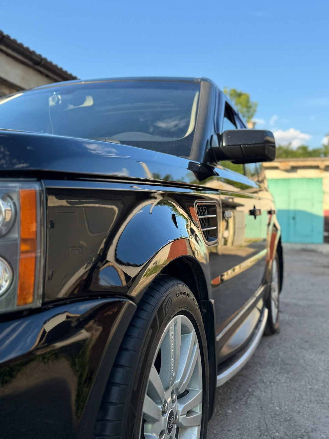 Range Rover после детейлинга